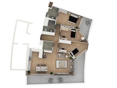 Hotel Apartments Concept Project in Istanbul